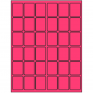 1.25" x 1.625"  Sheet Label