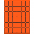 1.25" x 1.625"  Sheet Label