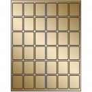 1.25" x 1.625"  Sheet Label