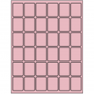 1.25" x 1.625"  Sheet Label