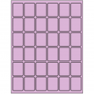 1.25" x 1.625"  Sheet Label