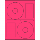 4.64" x 4.64"  Sheet Label