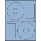 4.64" x 4.64"  Sheet Label