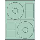 4.64" x 4.64"  Sheet Label