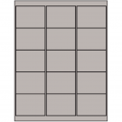 2.6875" x 2"  Sheet Label