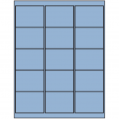 2.6875" x 2"  Sheet Label