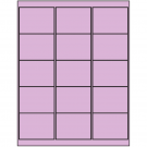 2.6875" x 2"  Sheet Label