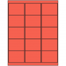 2.6875" x 2"  Sheet Label