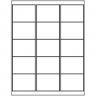 2.6875" x 2"  Sheet Label