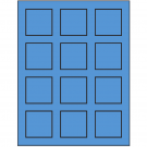 2" x 2"  Sheet Label