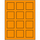 2" x 2"  Sheet Label