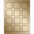 2" x 2"  Sheet Label