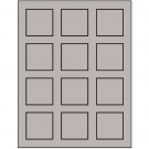 2" x 2"  Sheet Label