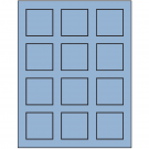 2" x 2"  Sheet Label