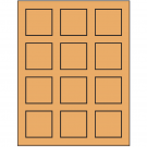 2" x 2"  Sheet Label