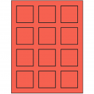 2" x 2"  Sheet Label