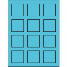 2" x 2"  Sheet Label