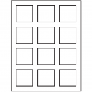 2" x 2"  Sheet Label