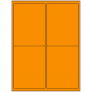 4" x 5"  Sheet Label