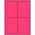 4" x 5"  Sheet Label