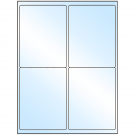 4" x 5"  Sheet Label