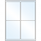 4" x 5"  Sheet Label