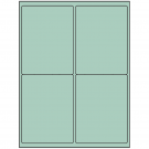 4" x 5"  Sheet Label