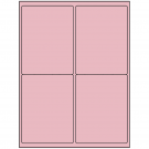 4" x 5"  Sheet Label