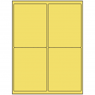 4" x 5"  Sheet Label