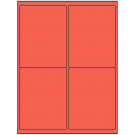 4" x 5"  Sheet Label