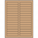 3.4375" x 0.667"  Sheet Label