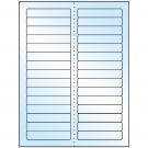 3.4375" x 0.667"  Sheet Label