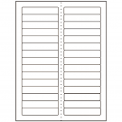 3.4375" x 0.667"  Sheet Label