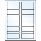 3.4375" x 0.667"  Sheet Label