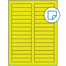 3.4375" x 0.667"  Sheet Label