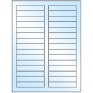 3.4375" x 0.667"  Sheet Label