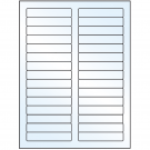 3.4375" x 0.667"  Sheet Label