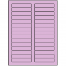 3.4375" x 0.667"  Sheet Label