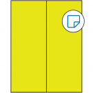 4.25" x 11"  Sheet Label