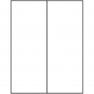 4.25" x 11"  Sheet Label
