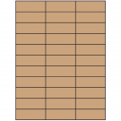 2.83" x 1"  Sheet Label