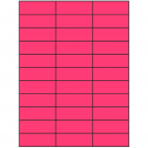 2.83" x 1"  Sheet Label
