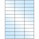2.83" x 1"  Sheet Label