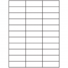 2.83" x 1"  Sheet Label