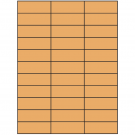 2.83" x 1"  Sheet Label