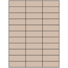 2.83" x 1"  Sheet Label