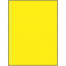 8.5" x 11"  Sheet Label