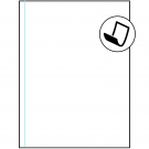 8.5" x 11"  Sheet Label