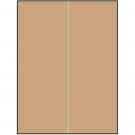 8.5" x 11"  Sheet Label