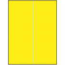 8.5" x 11"  Sheet Label